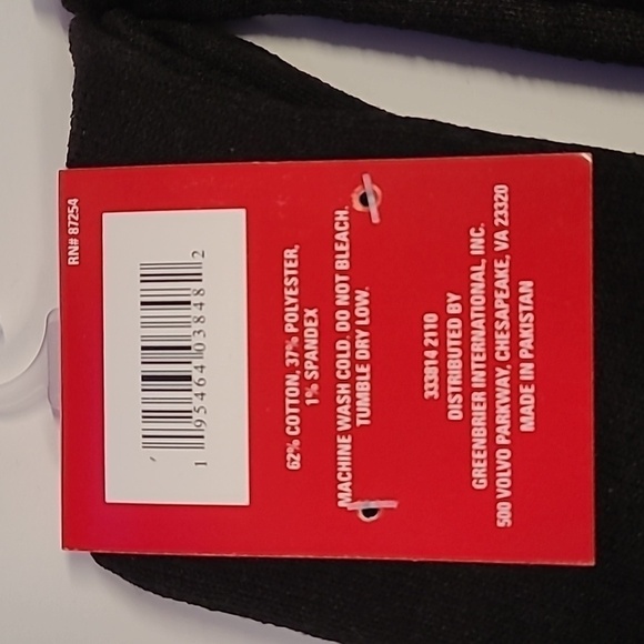 DIABETIC Comfort Crew Socks Women - Fits Size 5- 9 - Black - New - Three Pairs - Picture 4 of 4